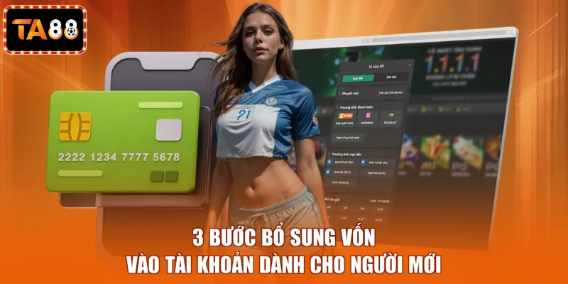 3 bước bổ sung vốn vào tài khoản dành cho người mới