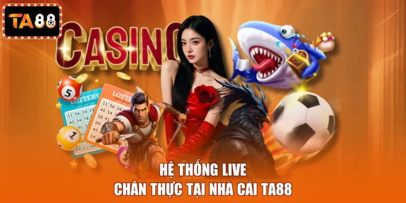 Hệ thống live chân thực tại nhà cái TA88