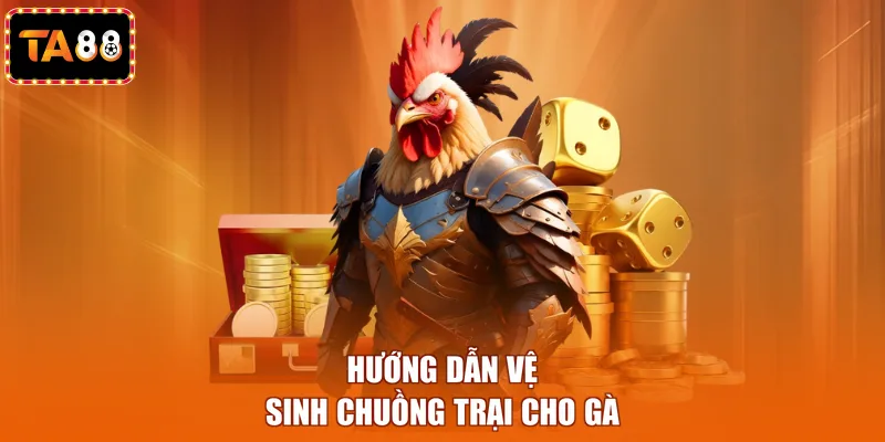Hướng dẫn vệ sinh chuồng trại cho gà