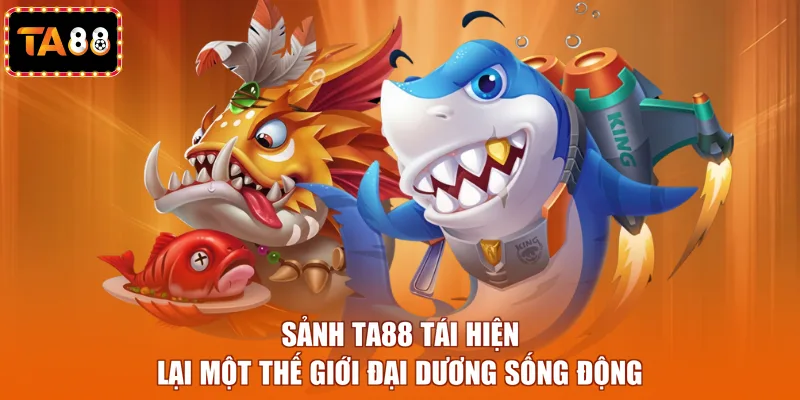 Sảnh TA88 tái hiện lại một thế giới đại dương sống động