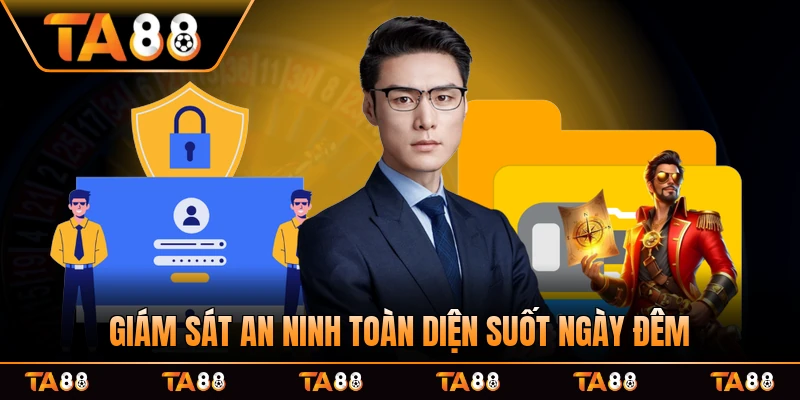 Giám sát an ninh toàn diện suốt ngày đêm