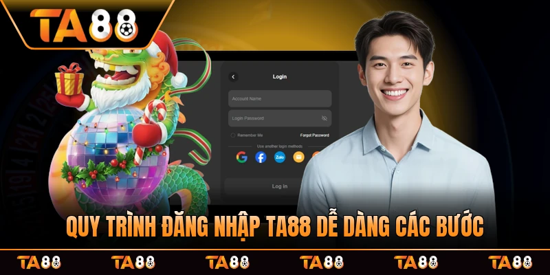 Quy trình đăng nhập TA88 dễ dàng các bước