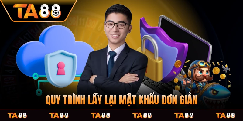 Quy trình lấy lại mật khẩu đơn giản